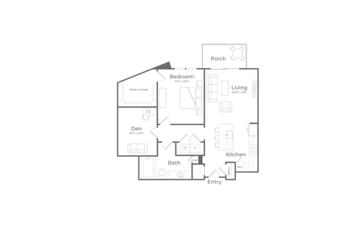bedroom floor plan | the mansions on the park